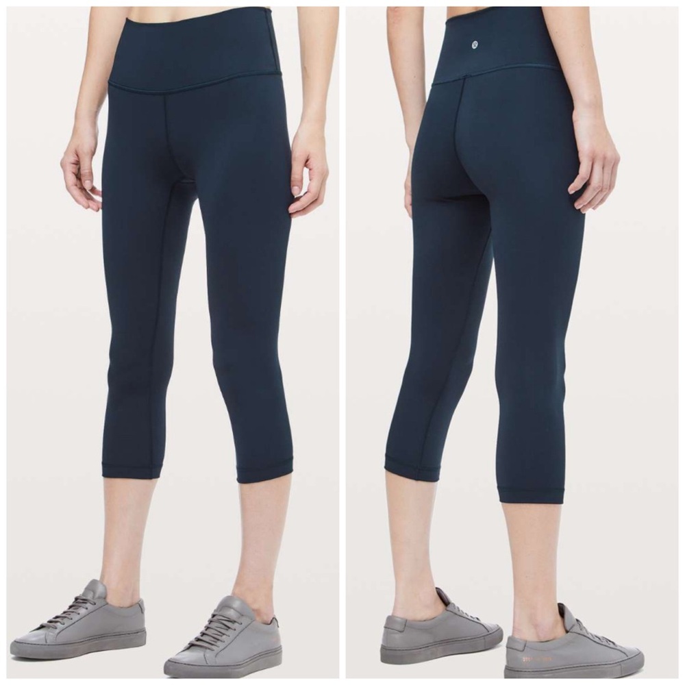 lululemon athletica Navy Cropped Pants